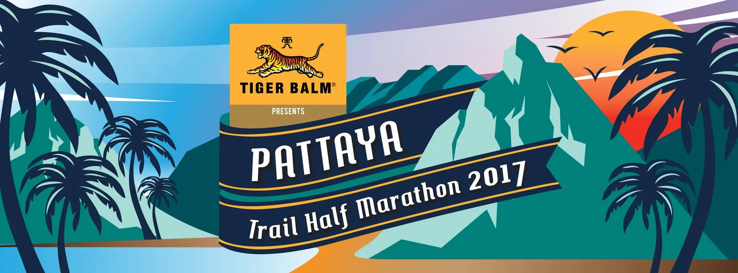 Tiger Balm presents Pattaya Trail Half Marathon 2017's banner