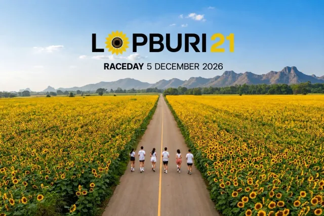 Lopburi21 2026 Sunflower Half Marathon's banner