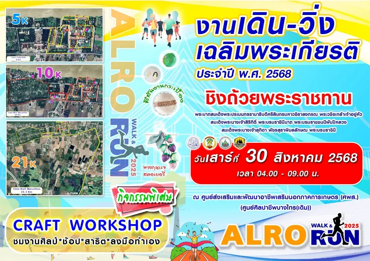 วิ่งเฉลิมพระเกียรติ ประจำปี พ.ศ. 2568's banner