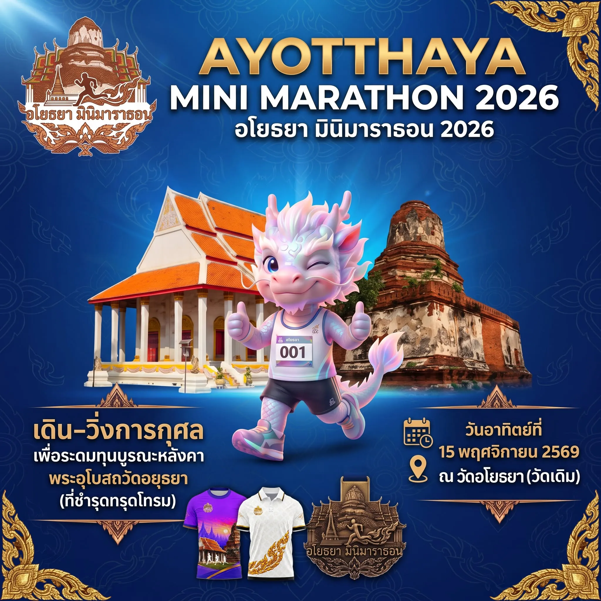 อโยธยา มินิมาราธอน 2026's banner