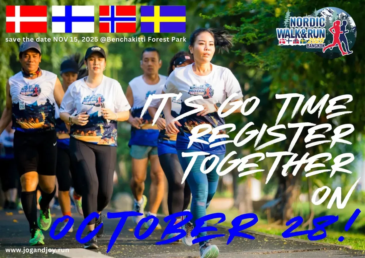 Nordic Walk & Run 2025's banner