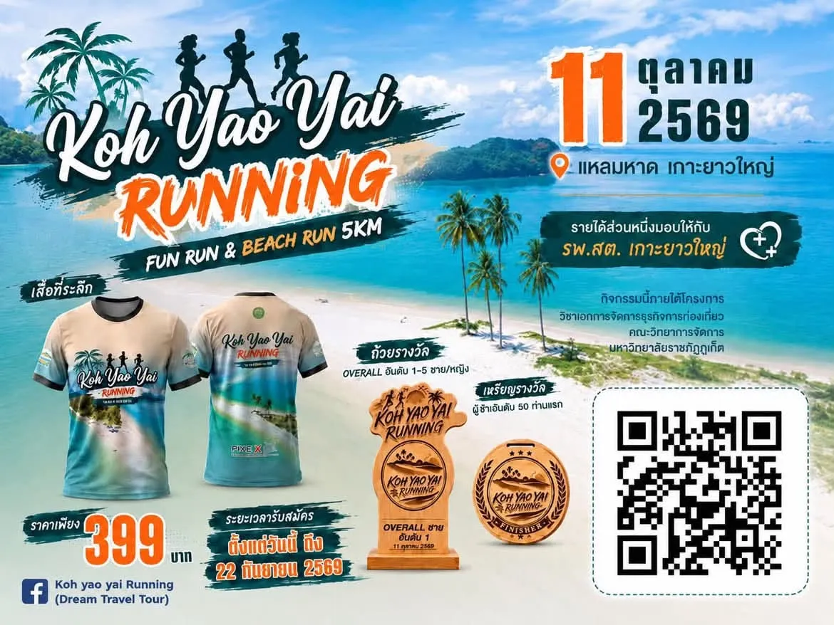 KOH YAO YAI RUNNING 2026's banner