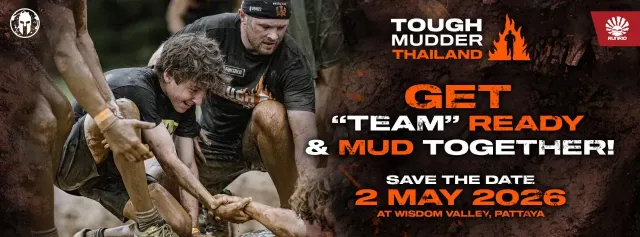 2026 Pattaya Tough Mudder's banner