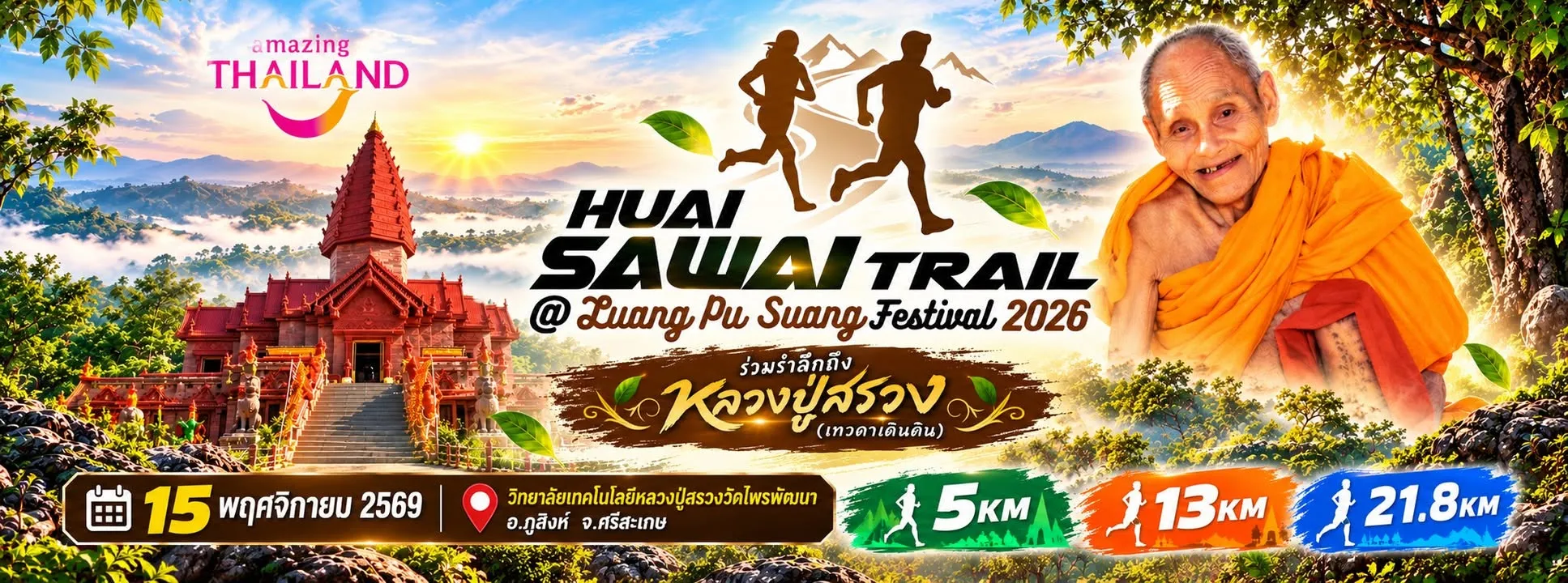 HUAI SAWAI TRAIL @ Luang Pu Suang Festival 2026