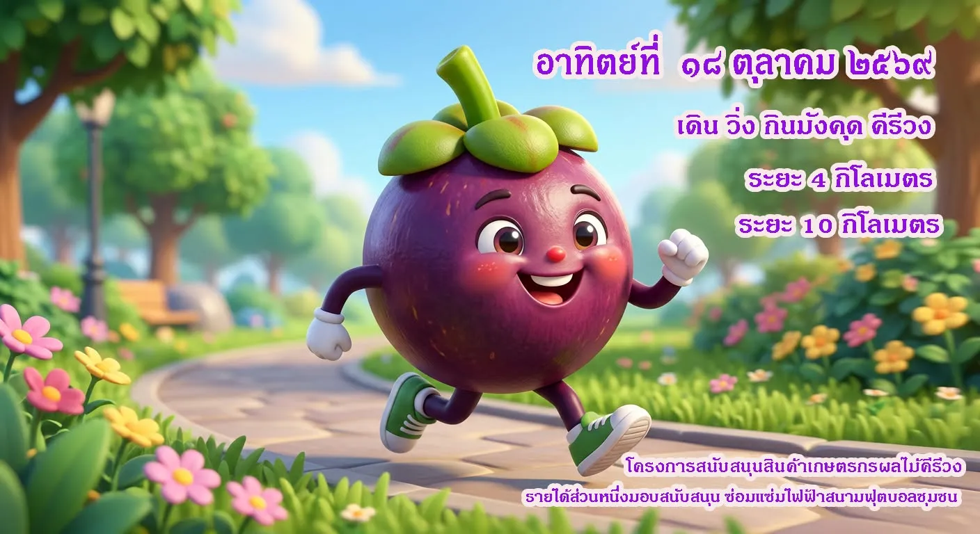 เดิน-วิ่ง กินมังคุดคีรีวง ประจำปี 2569's banner