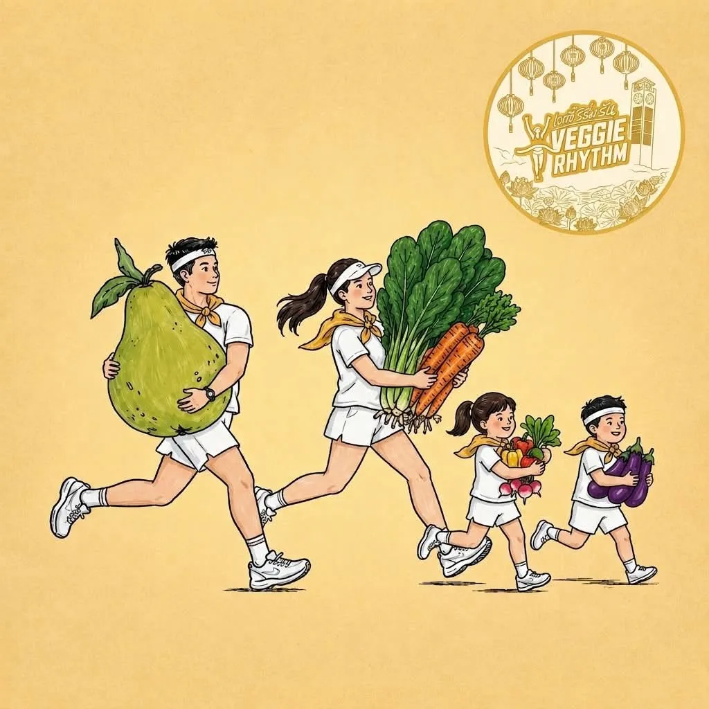 Veggie Rhythm Run 2026's banner