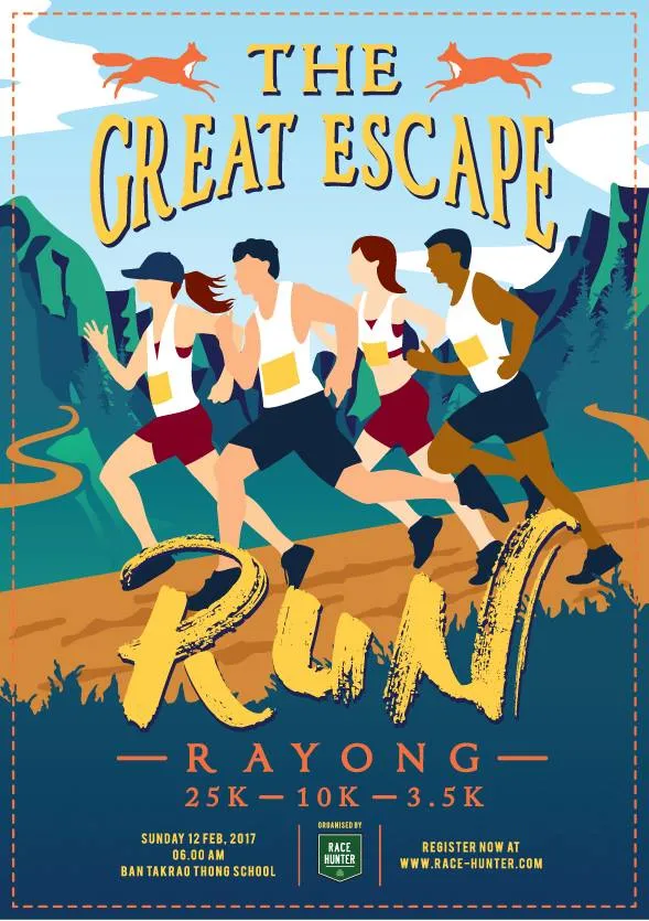 The Great Escape Run - Rayong 2017's banner