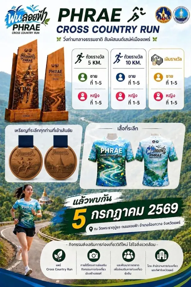 Phrae Cross Country Run 2026's banner