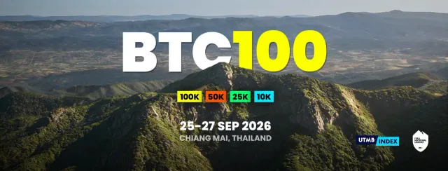 BTC100 Bitcoin Ultra Trail 2026's banner