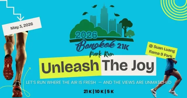 Bangkok 21K Park Run 2026's banner