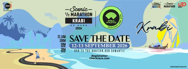 Scenic 1/2 Marathon Krabi 2026's banner
