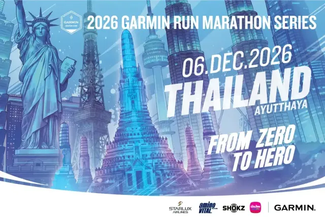 Garmin Run Marathon Series – Thailand Half Marathon's banner