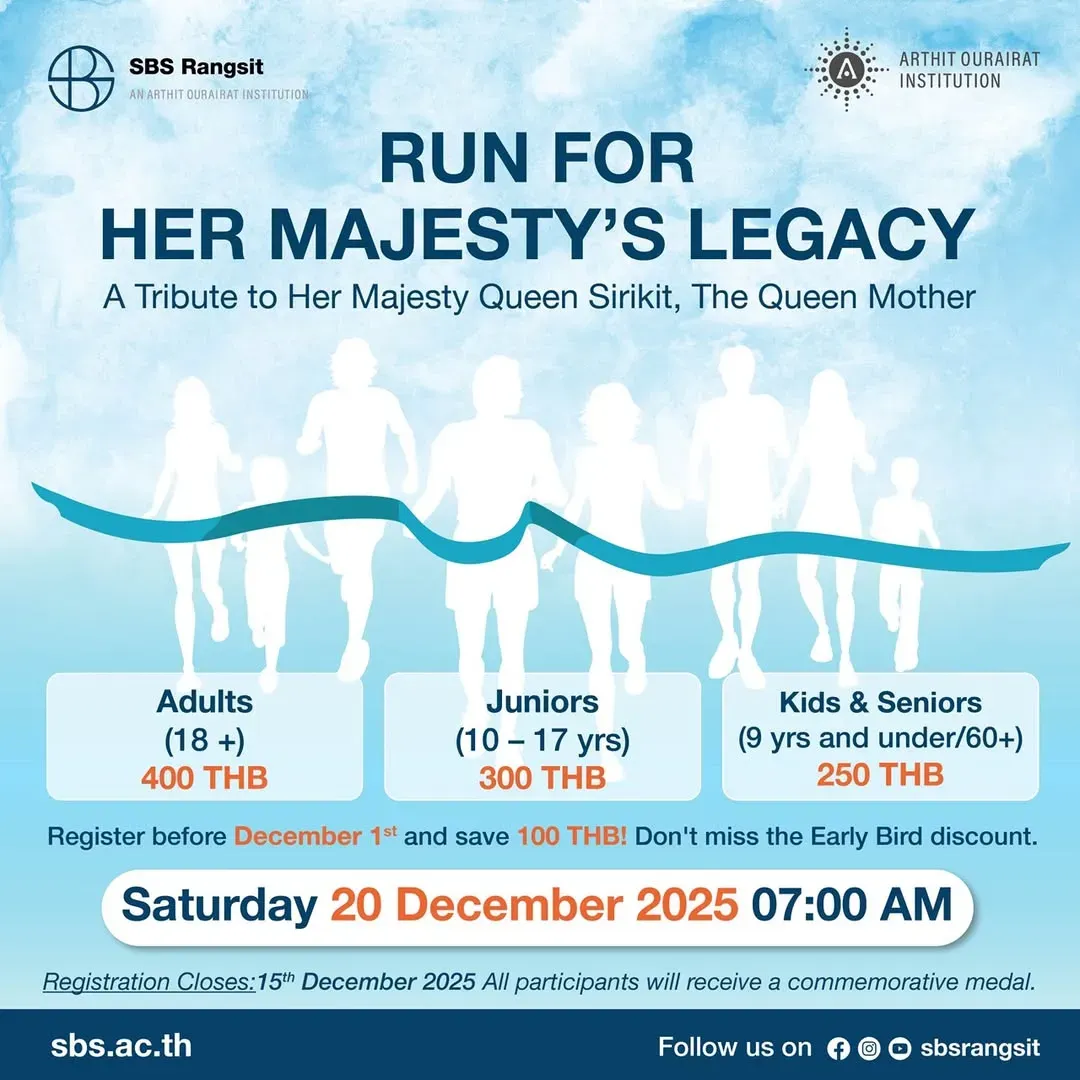 Run for Her Majesty's Legacy's banner