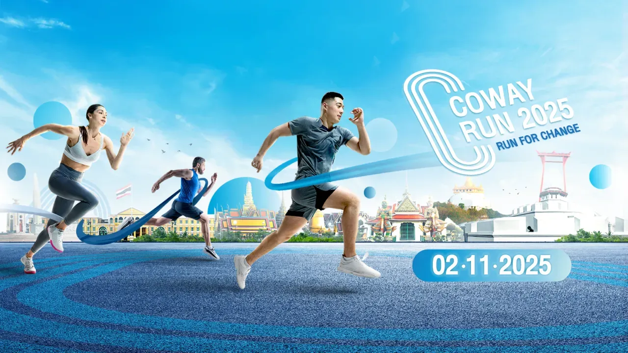 Coway Run 2025 - Run for Change's banner