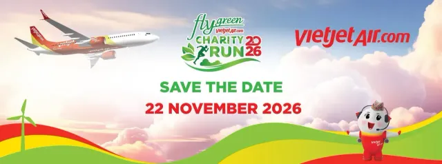 Fly Green Charity Run 2026's banner