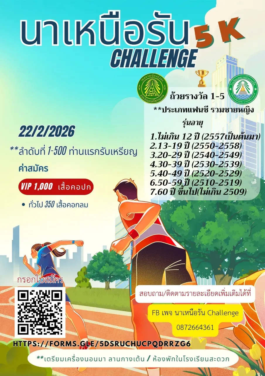 นาเหนือรัน Challenge 2026's banner
