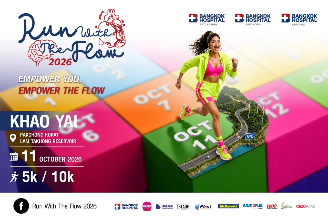 Run With The Flow 2026 (Korat Cluster) "Empower you, Empower the flow"'s banner