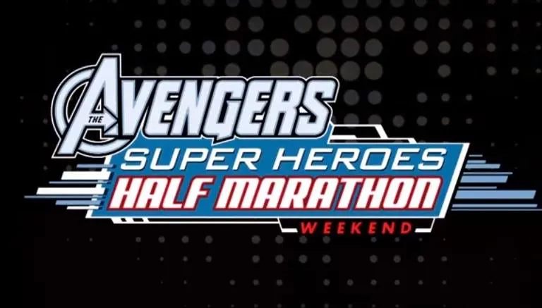 The Avengers Super Heroes Half Marathon's banner