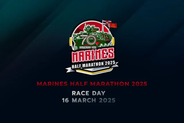 Marines Half Marathon 2025's banner