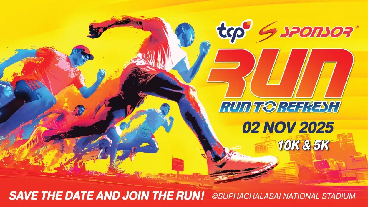  TCP-SPONSOR RUN: RUN TO REFRESH's banner