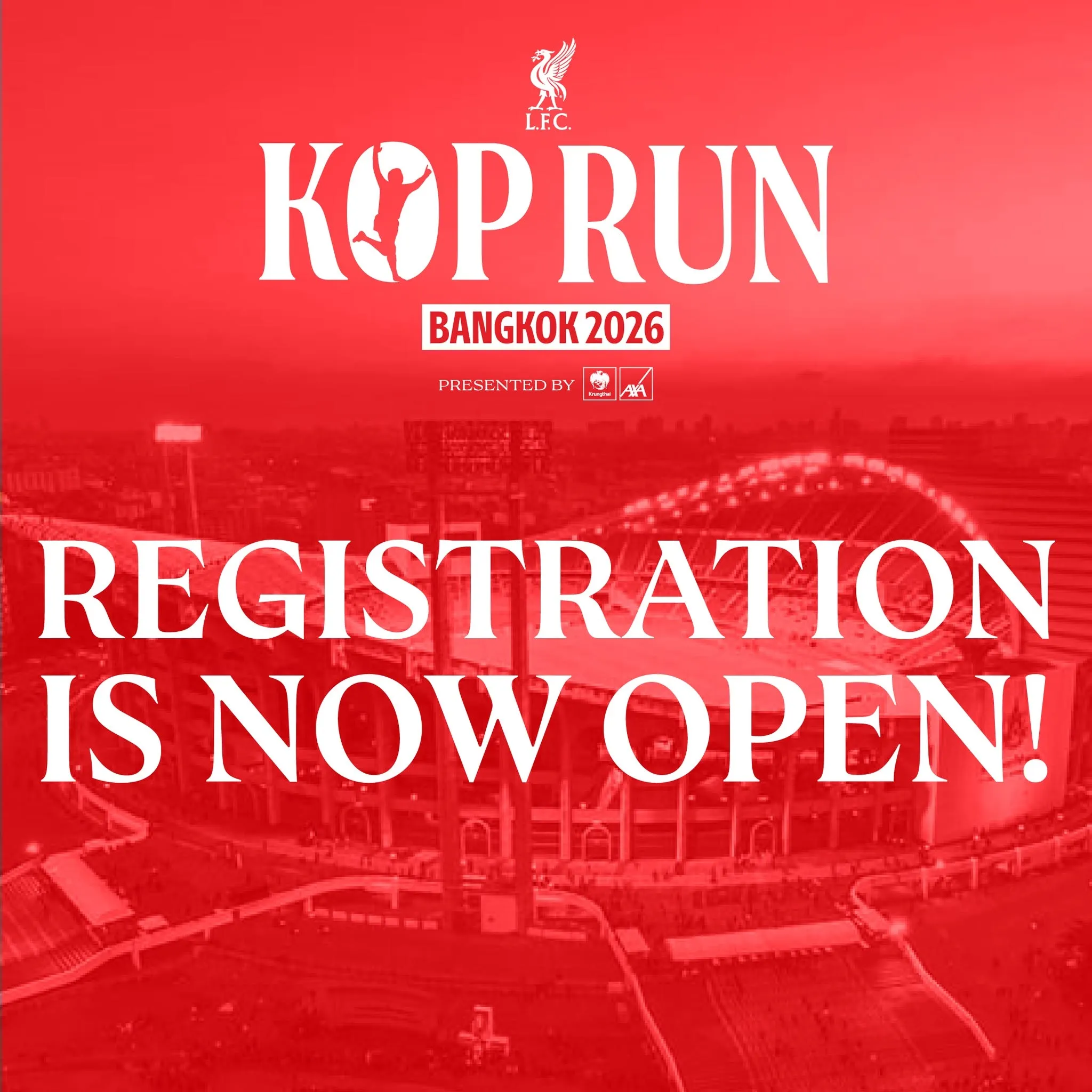 KOP RUN Bangkok 2026's banner