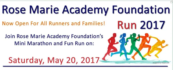 Rose Marie Academy Foundation Run 2017's banner