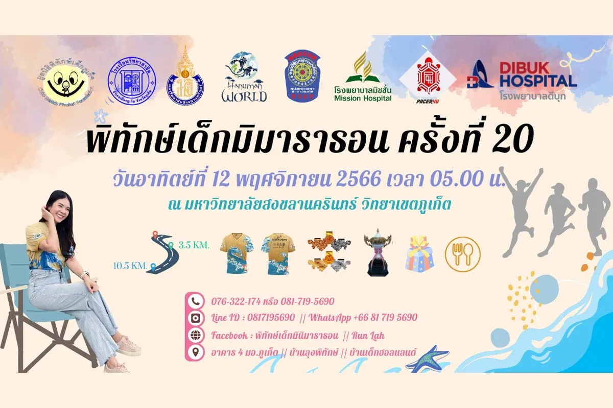 พิทักษ์เด็กมินิมาราธอน ครั้งที่ 20's banner