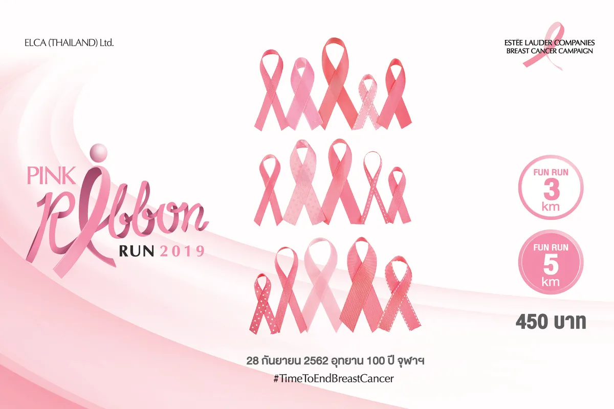 PINK RIBBON RUN 2019's banner