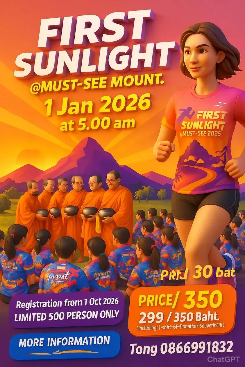 แสงแรกแห่งปีเขามัทรีปากน้ำชุมพร 2026 's banner