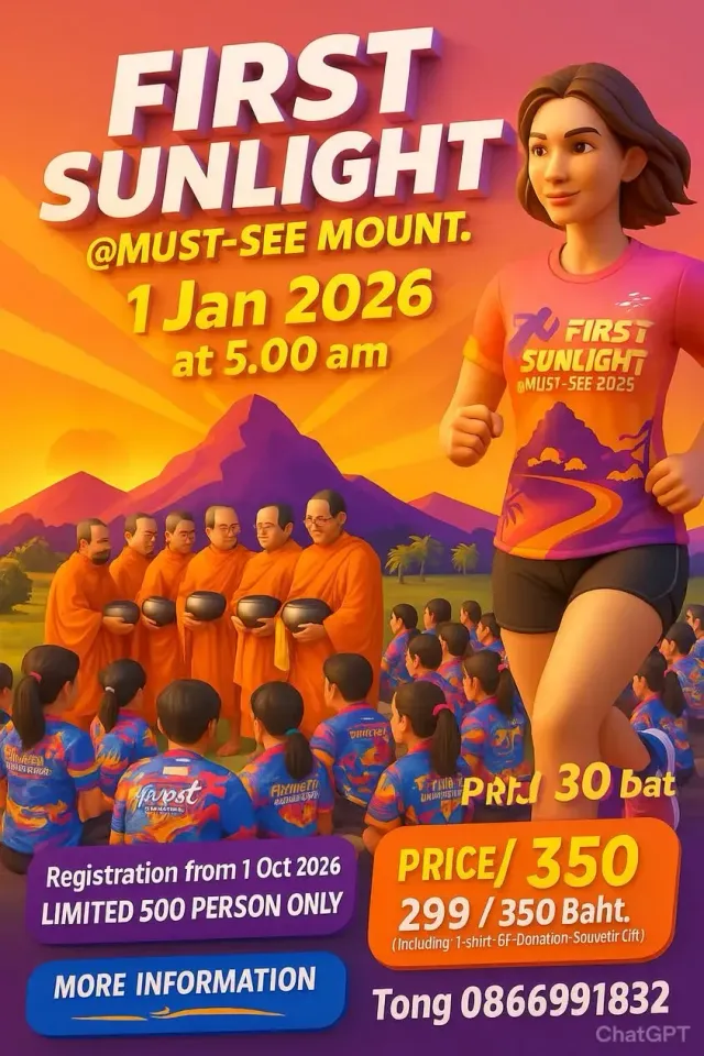 แสงแรกแห่งปีเขามัทรีปากน้ำชุมพร 2026 's banner