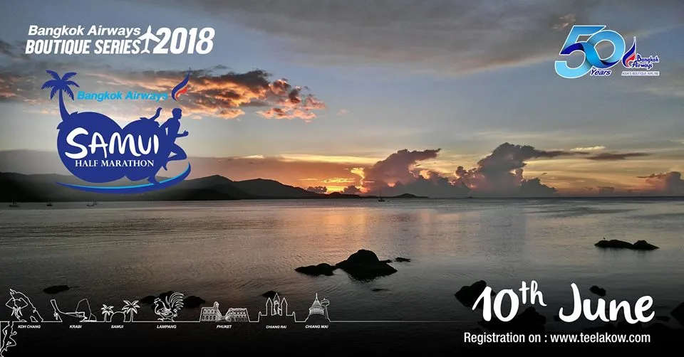Samui Half Marathon 2018's banner